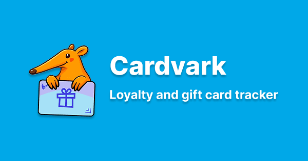 Cardvark product preview