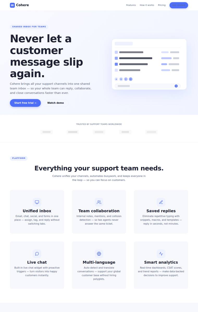 deepseek-v4-flash rendering of the Marketing landing page benchmark - composite 78.1%, judge 4.1/5