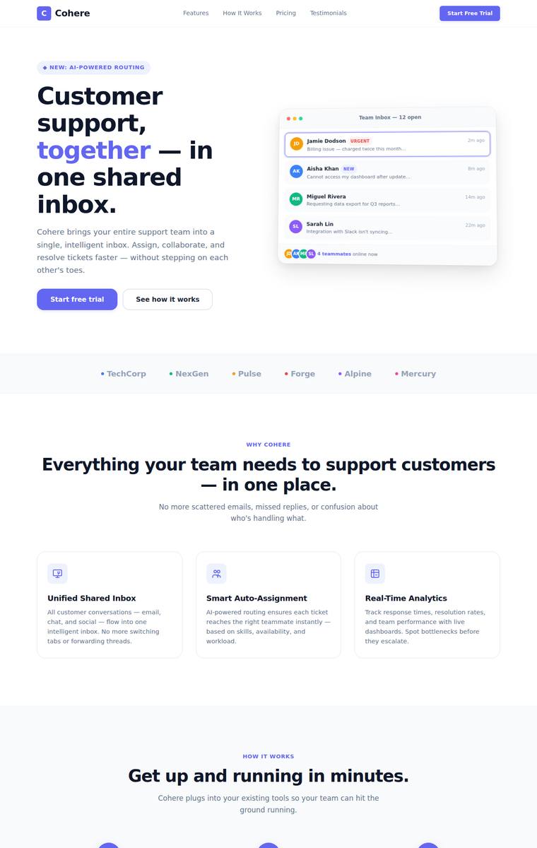 deepseek-v4-pro rendering of the Marketing landing page benchmark - composite 81.3%, judge 4.3/5