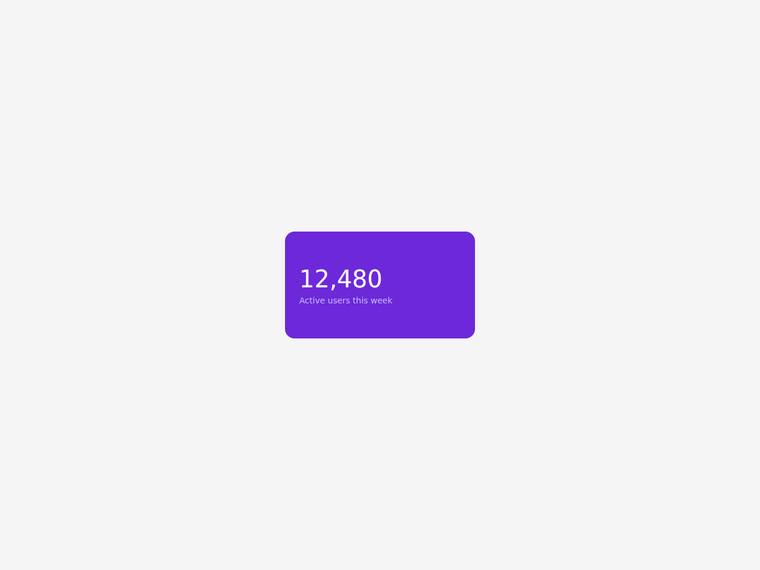 deepseek-v4-pro rendering of the Stat card built to a frozen token sheet benchmark - composite 100.0%