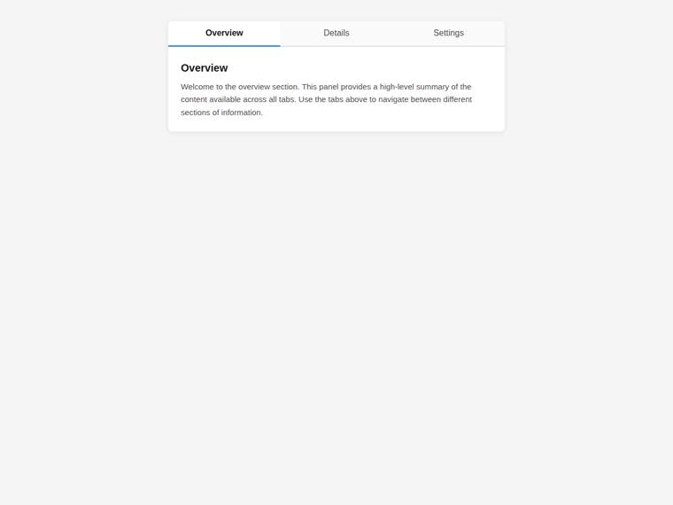 deepseek-v4-pro rendering of the Tabbed interface that switches panels on click benchmark - composite 99.3%