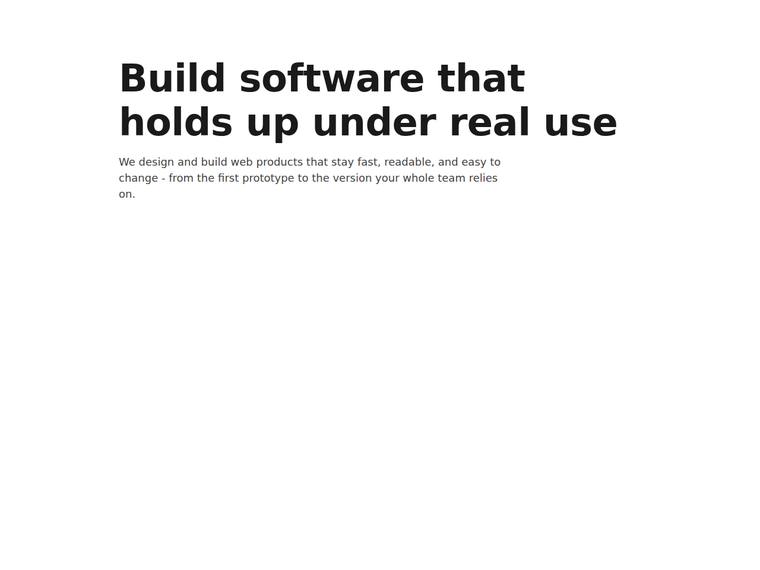claude-fable-5 rendering of the Headline type scale that steps up at the tablet and desktop breakpoints benchmark - composite 100.0%
