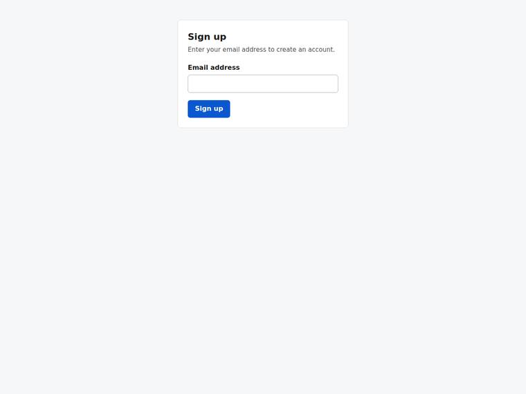 claude-fable-5 rendering of the Signup form with inline email validation benchmark - composite 100.0%