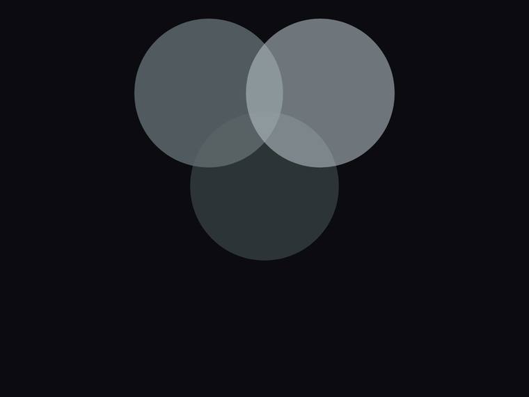 gemini-3.1-flash-lite rendering of the Geometric logo mark (overlapping circles, abstract monogram) benchmark - composite 100.0%