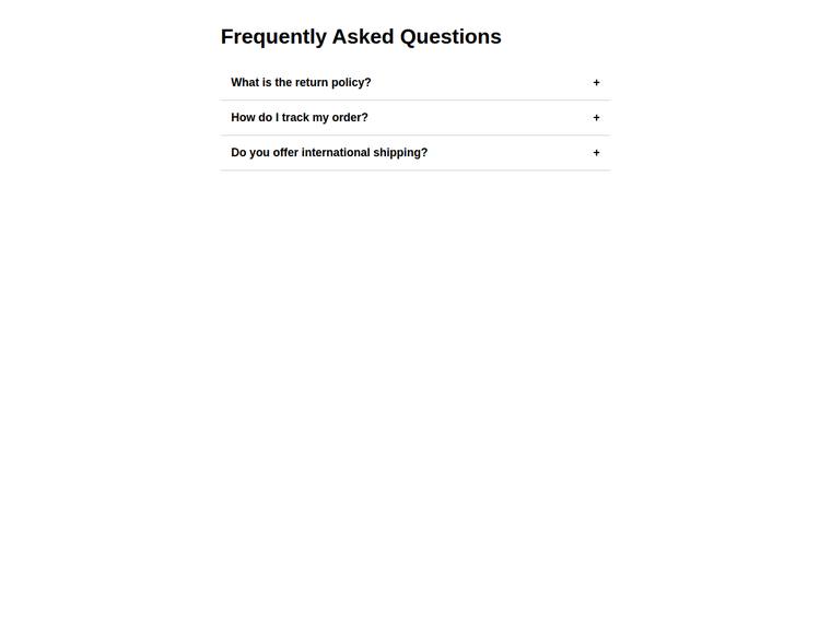 gemini-3.1-flash-lite rendering of the Accessible accordion FAQ that expands on click benchmark - composite 99.5%