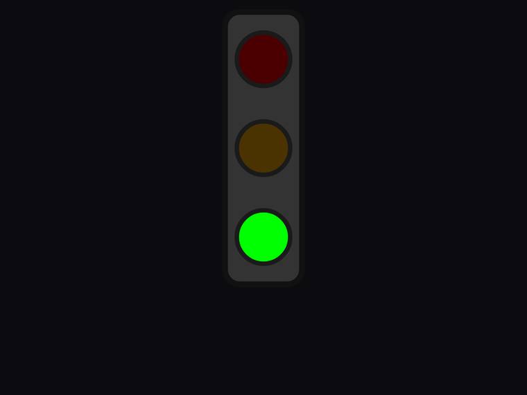 gpt-5.4-mini rendering of the Traffic light with only the green light lit benchmark - composite 100.0%