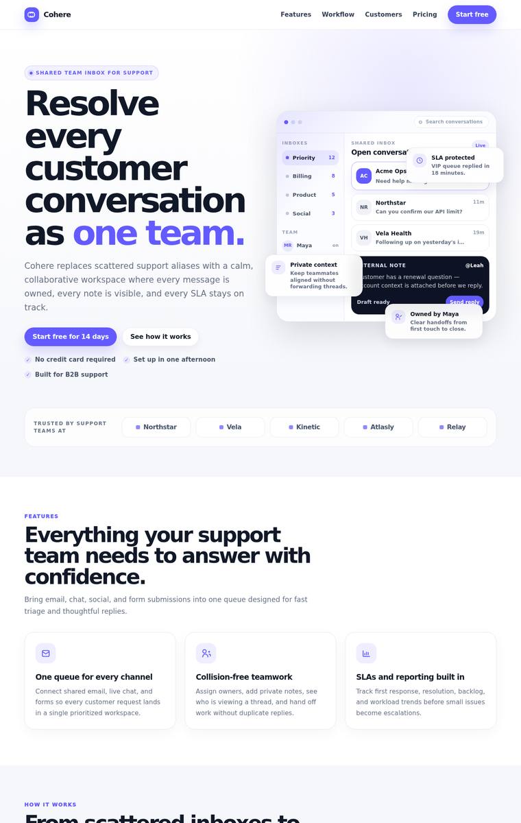 gpt-5.5-pro rendering of the Marketing landing page benchmark - composite 77.1%, judge 4.1/5
