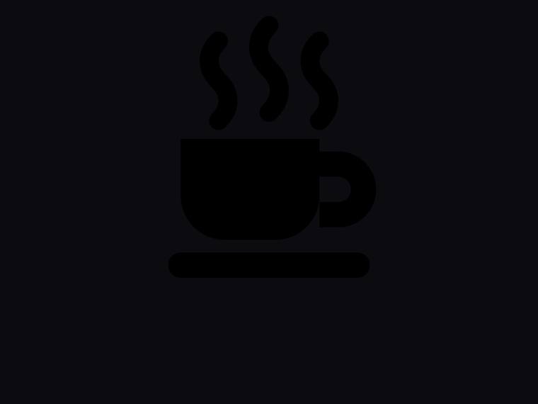 gpt-5.5-pro rendering of the Single-concept flat icon (coffee cup with steam) benchmark - composite 100.0%