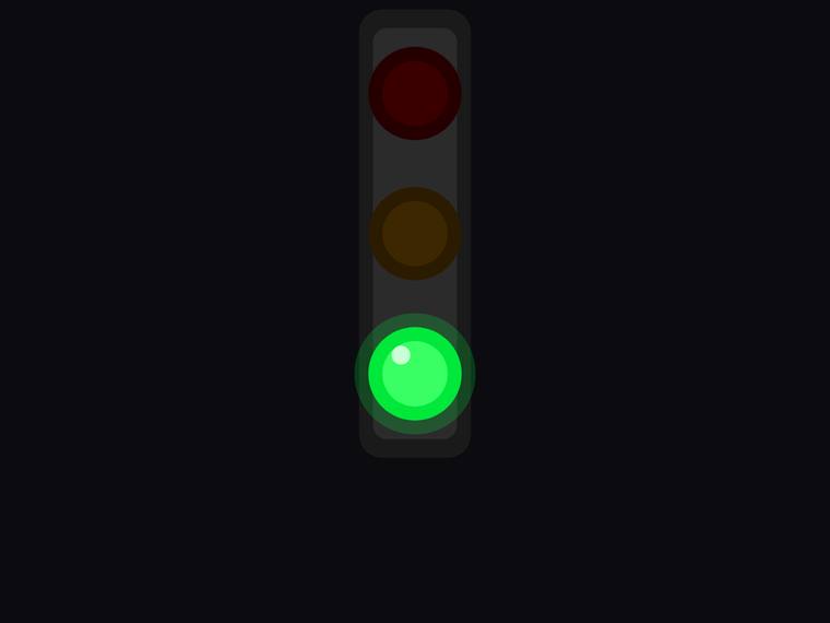 gpt-5.5 rendering of the Traffic light with only the green light lit benchmark - composite 100.0%