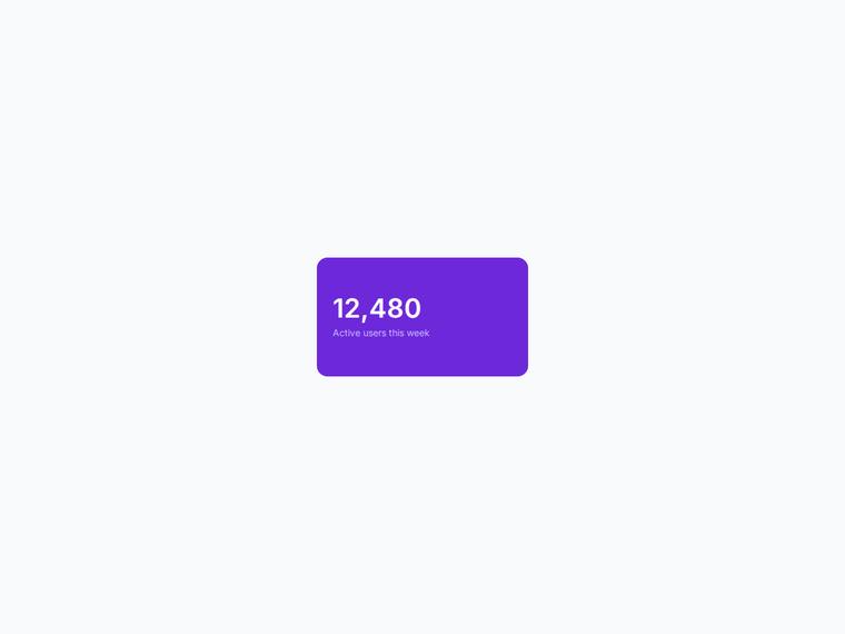 grok-4.20-reasoning rendering of the Stat card built to a frozen token sheet benchmark - composite 100.0%