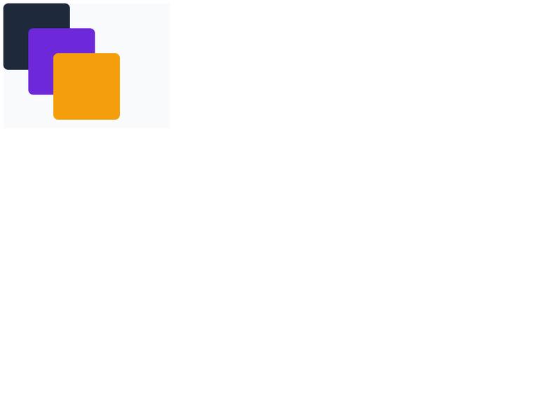 grok-4.3 rendering of the Three overlapping layers in an exact z-order and position benchmark - composite 0.0%