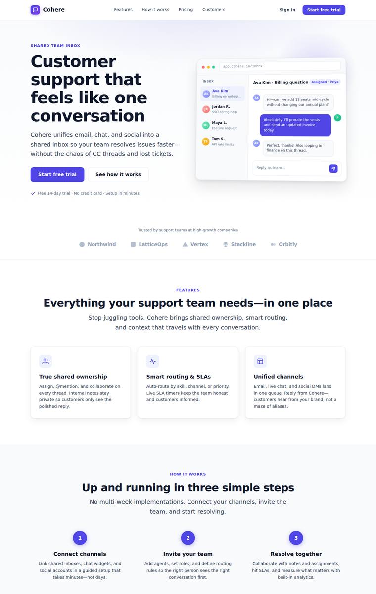 grok-4.5 Marketing page output - Marketing landing page