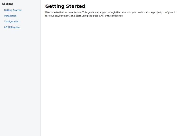 grok-4.5 Websites output - Sidebar and content layout that never overflows, including at the tablet width