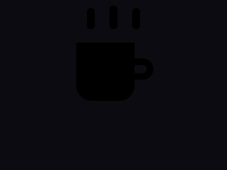 grok-4.5 SVG and graphics output - Single-concept flat icon (coffee cup with steam)