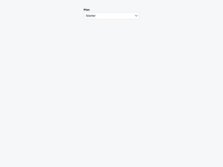 grok-4.5 UI components output - Keyboard-operable select-only combobox with a listbox popup