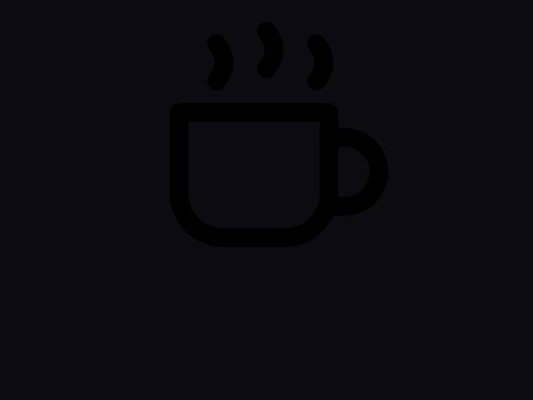 grok-4.5 SVG and graphics output - Single-concept flat icon (coffee cup with steam)