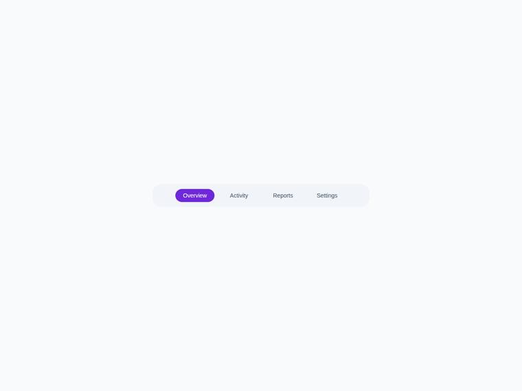 grok-build-0.1 rendering of the Segmented pill nav with an exact active pill and gap benchmark - composite 0.0%