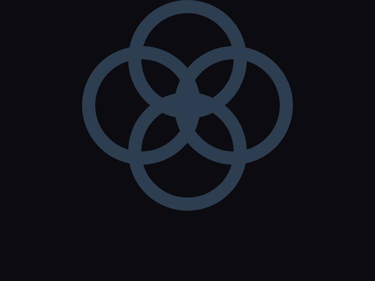 grok-build-0.1 rendering of the Geometric logo mark (overlapping circles, abstract monogram) benchmark - composite 100.0%