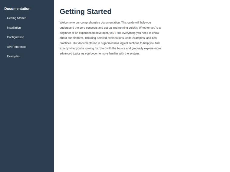 claude-haiku-4-5 rendering of the Sidebar and content layout that never overflows, including at the tablet width benchmark - composite 0.0%