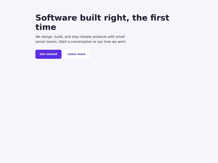 claude-opus-4-8 rendering of the CTA buttons that stack full-width on mobile and sit in a row on desktop benchmark - composite 0.0%
