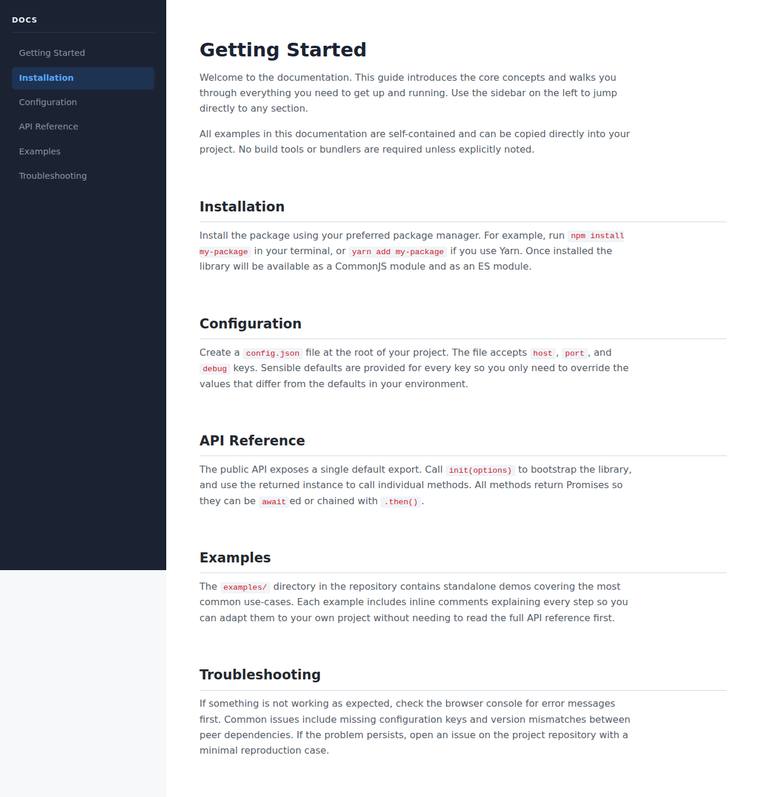 claude-sonnet-4-6 rendering of the Sidebar and content layout that never overflows, including at the tablet width benchmark - composite 0.0%