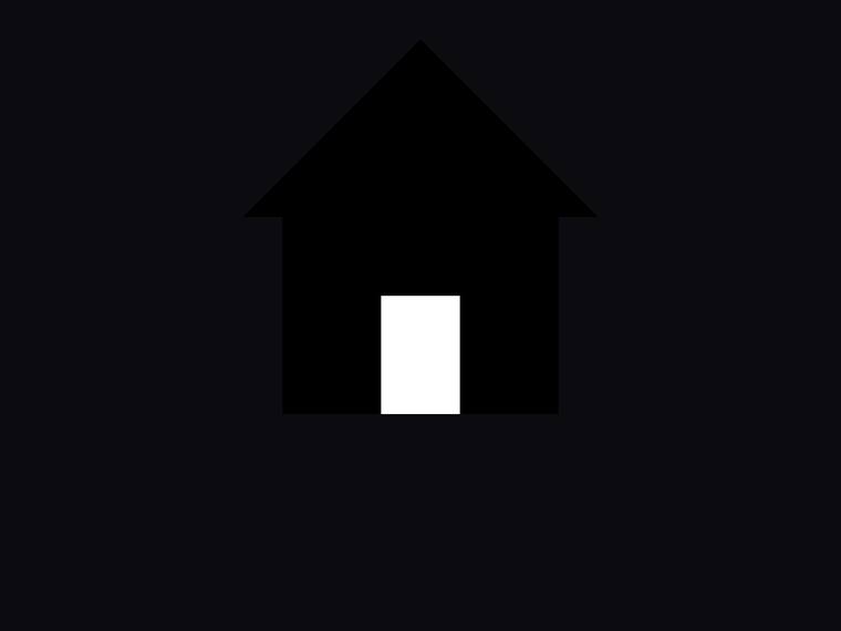 claude-sonnet-5 rendering of the Simple house icon (square, triangle roof, door) benchmark - composite 100.0%