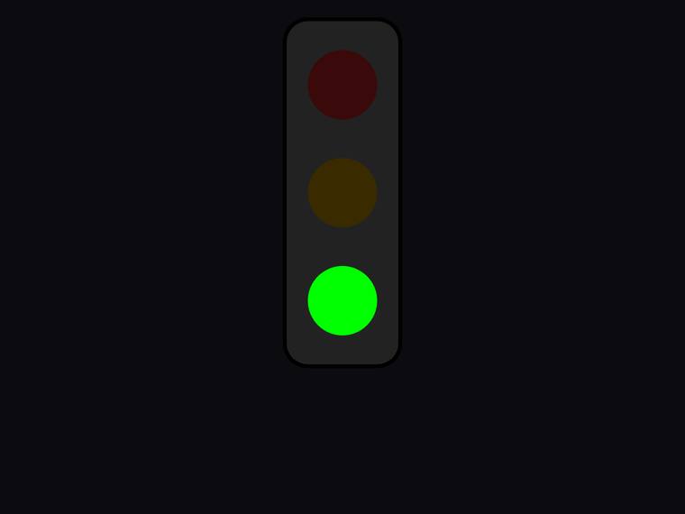 claude-sonnet-5 rendering of the Traffic light with only the green light lit benchmark - composite 100.0%