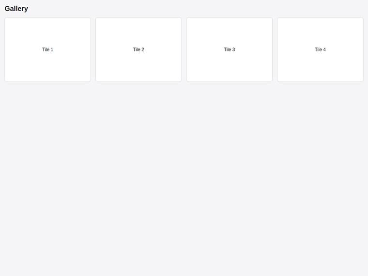 claude-sonnet-5 Websites output - Gallery grid that widens from one to four columns as the viewport grows